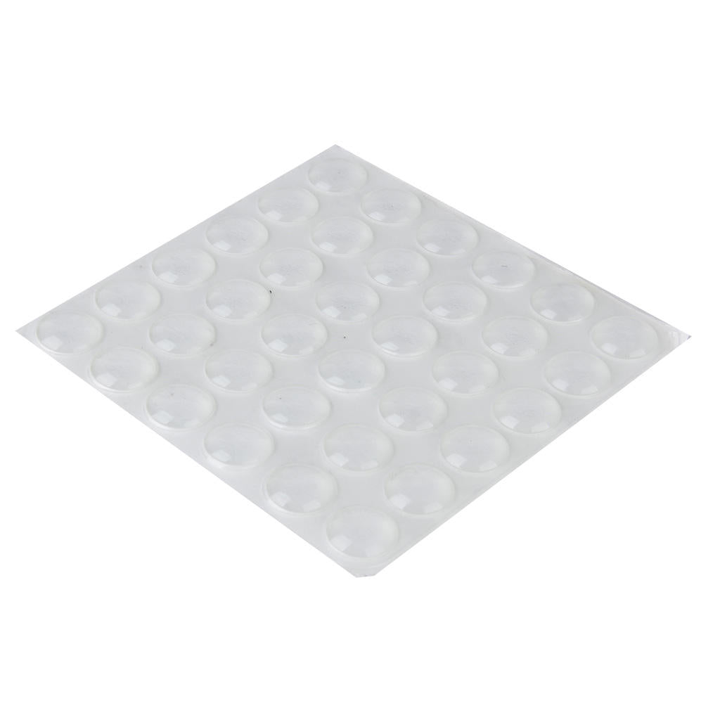 36pcs Cr Self Adhesive Silicone Feet Bumper Door Furniture Protector