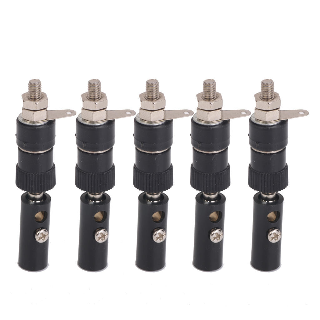 Pack of 10 4mm Insulated Banana Male Plug Speaker Socket Jack Connectors New
