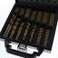 99Pcs Twist Drill Bit Set High Speed Steel with Box,for Concrete Tile Wood