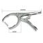 Alloy Steel Oil Filter Pliers Remover Wrench Tool Vice Locking Grip Vise @