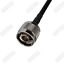 WLAN N Type Male to N Jack female bulkhead O-ring pigtail Coax Cable RG58 30cm