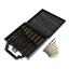 99Pcs Twist Drill Bit Set High Speed Steel with Box,for Concrete Tile Wood