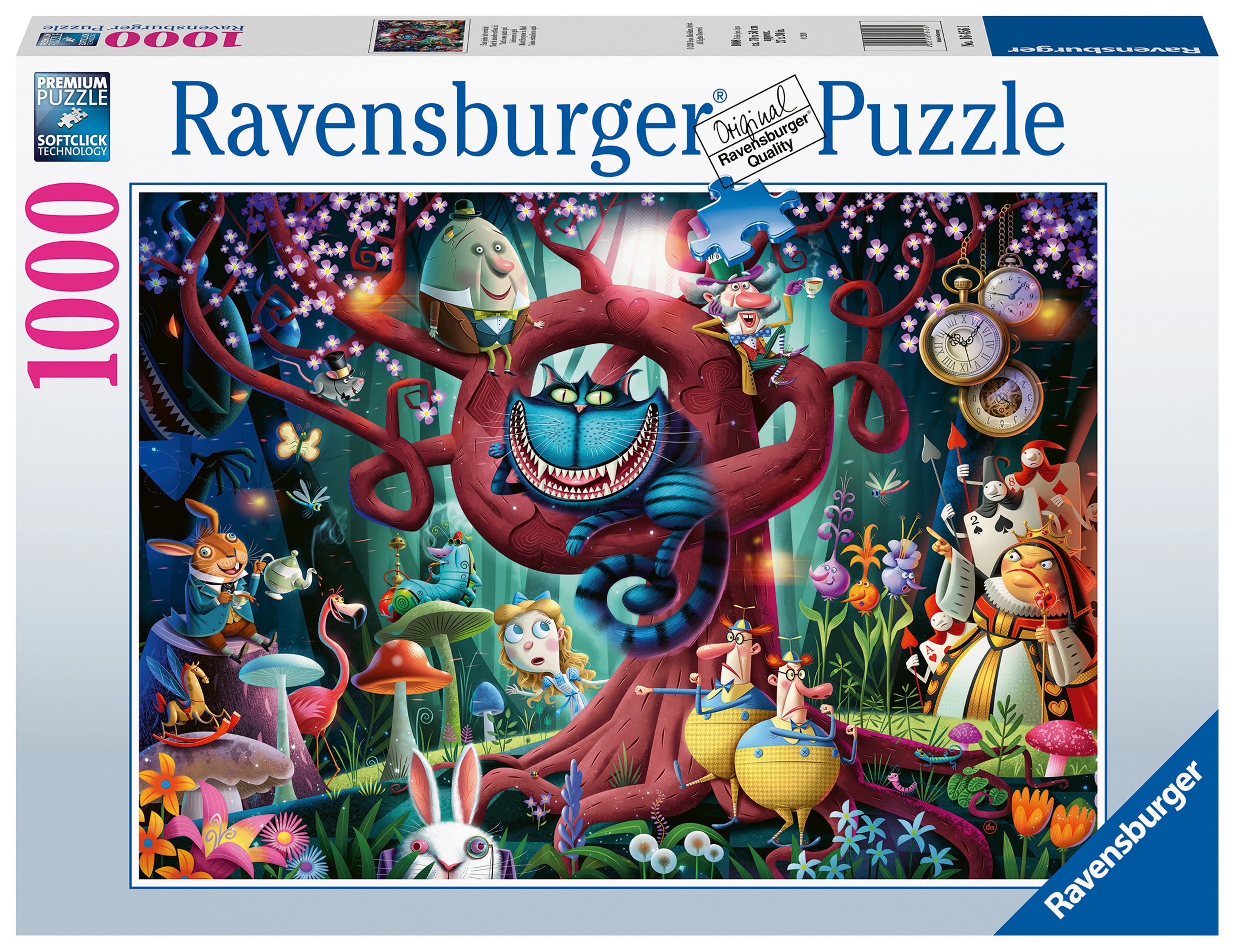 16456 Ravensburger Almost Everyone is Mad (Alice in Wonderland) 1000pc Jigsaw Pu