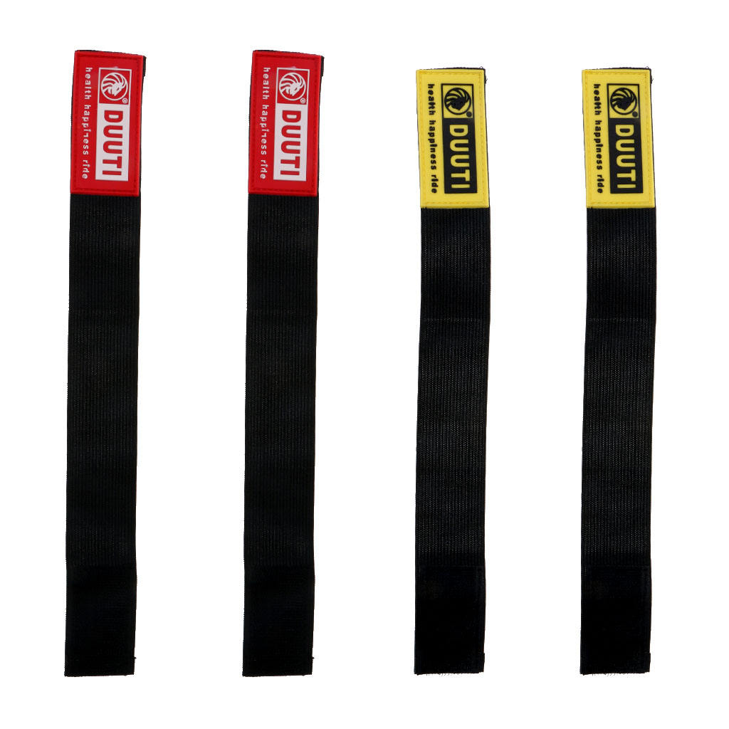 2 Pairs Multifunctional Cycling Bike Bicycle Pants Band, Safety Leg Bind