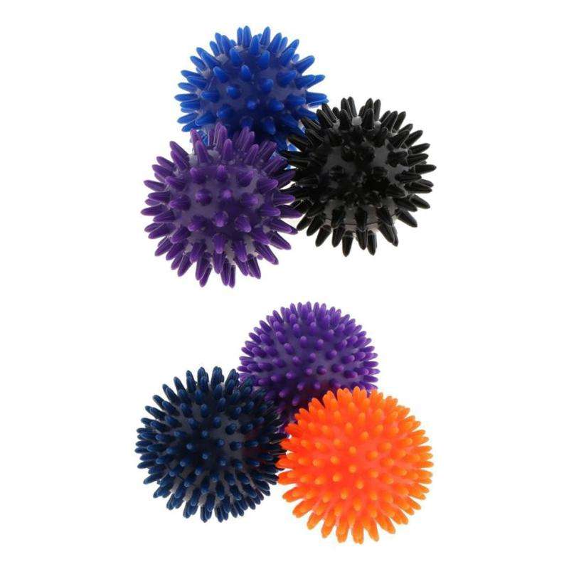 6 Pcs Spiky Massage Ball for Deep Tissue Back Massage Point Foot Massager