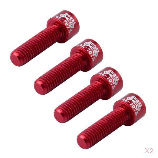 Lots 8 M5x17mm Bike Stem Screws Bicycle Front Fork Steering Headset Hex Bolt