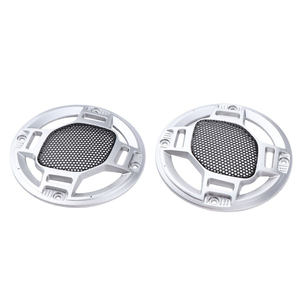 2Pcs 3" Car Speaker Net Cover Grill Waddle Woofer Protective Cover Universal