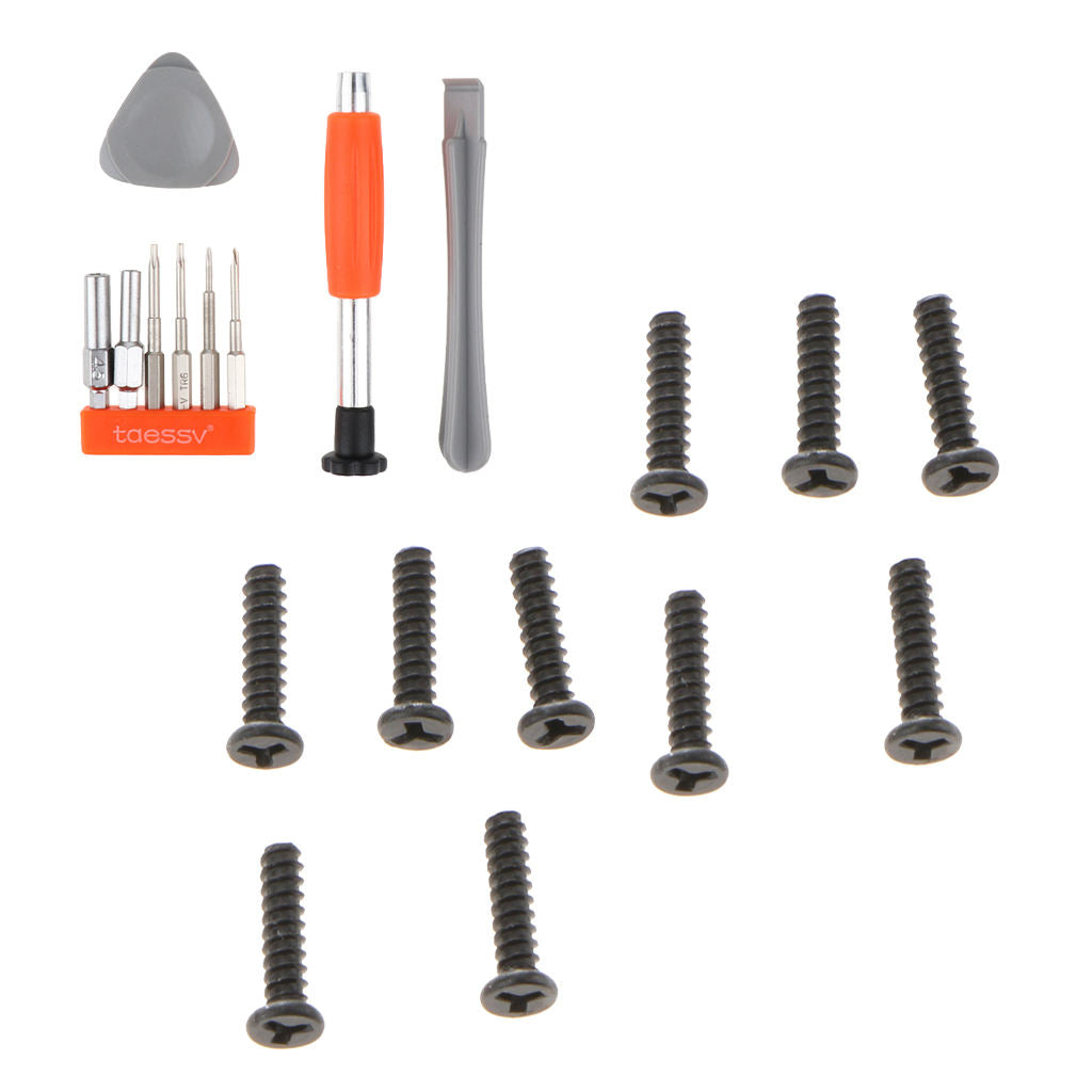10x For Nintendo Switch Joy-Con Tri/Wing Tri/Point Screws + Screwdriver Set