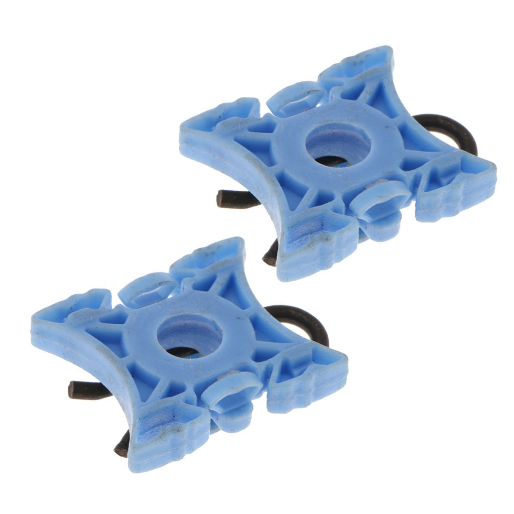 2 Pack 51321938884 Window Regulator Sliding Pivot Clips For BMW E32 E34 E36