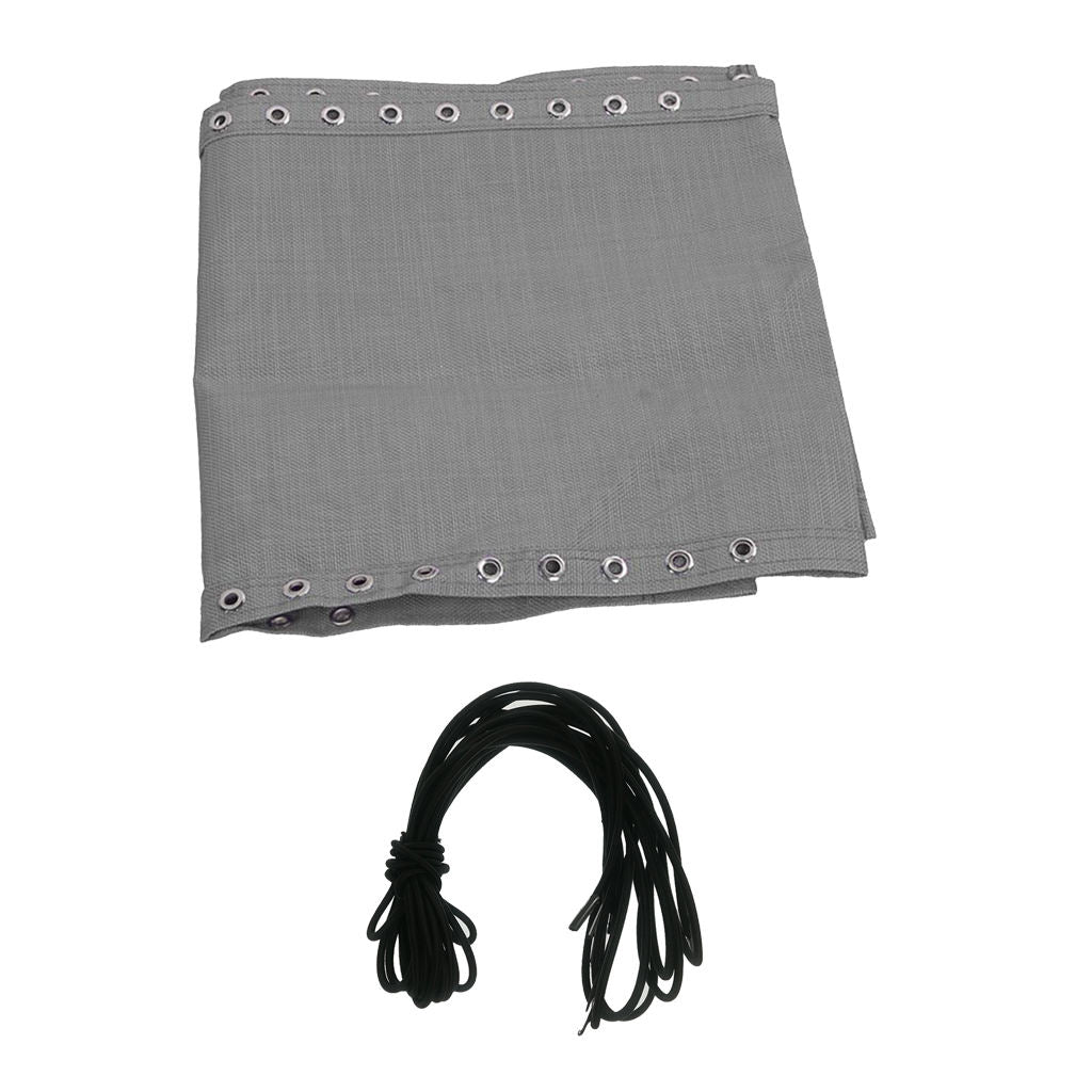 Breathable Tessforest Fabric Replacement Cloth Laces for Sling Chairs Gray