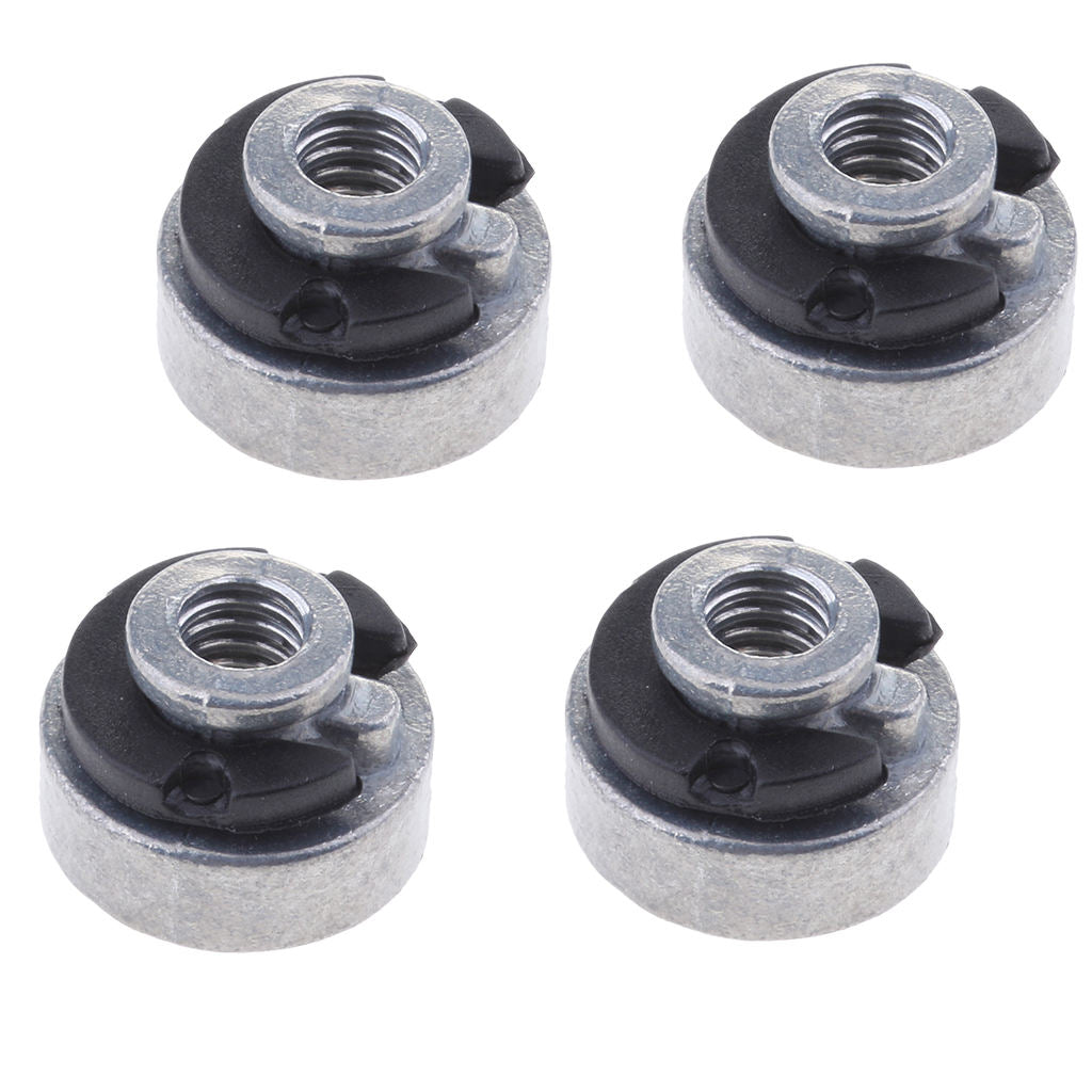 4pcs Metal Motorcycle 17mm Fender Seat Nut Rear Solo Seat Bolt for 1996-2017