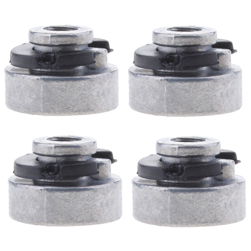 4pcs Metal Motorcycle 17mm Fender Seat Nut Rear Solo Seat Bolt for 1996-2017