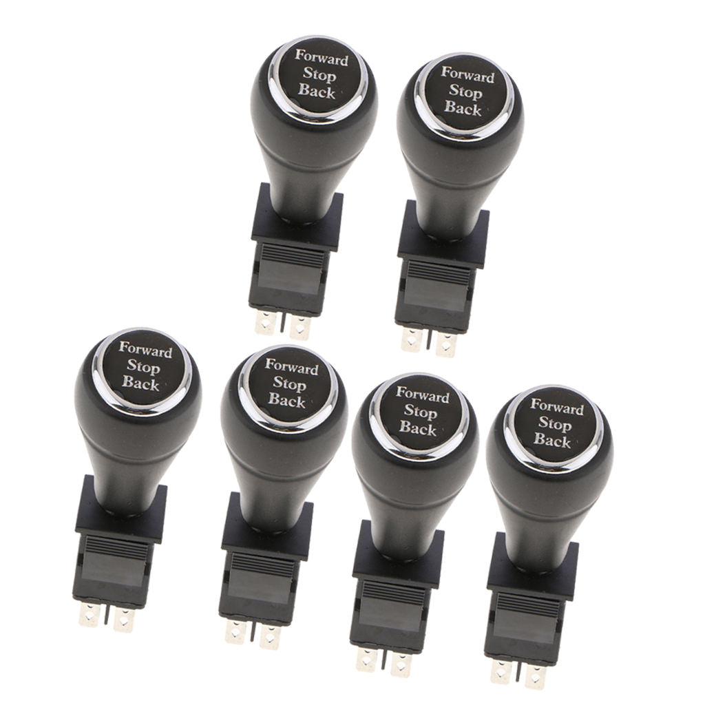 6Pieces Toddlers Electric Car Joystick Power Switch Parts On-Off-On DIY