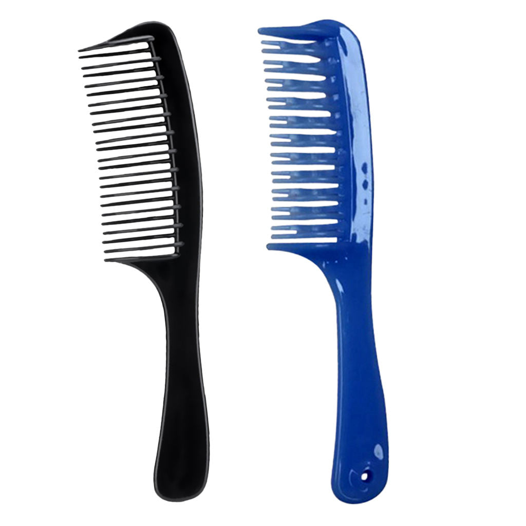 2 Pack Curved Tooth Detangling Comb Hair Detangler Brush for Hair
