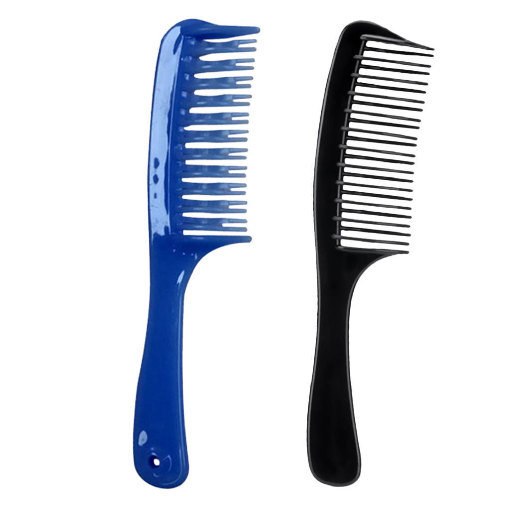 2 Pack Curved Tooth Detangling Comb Hair Detangler Brush for Hair