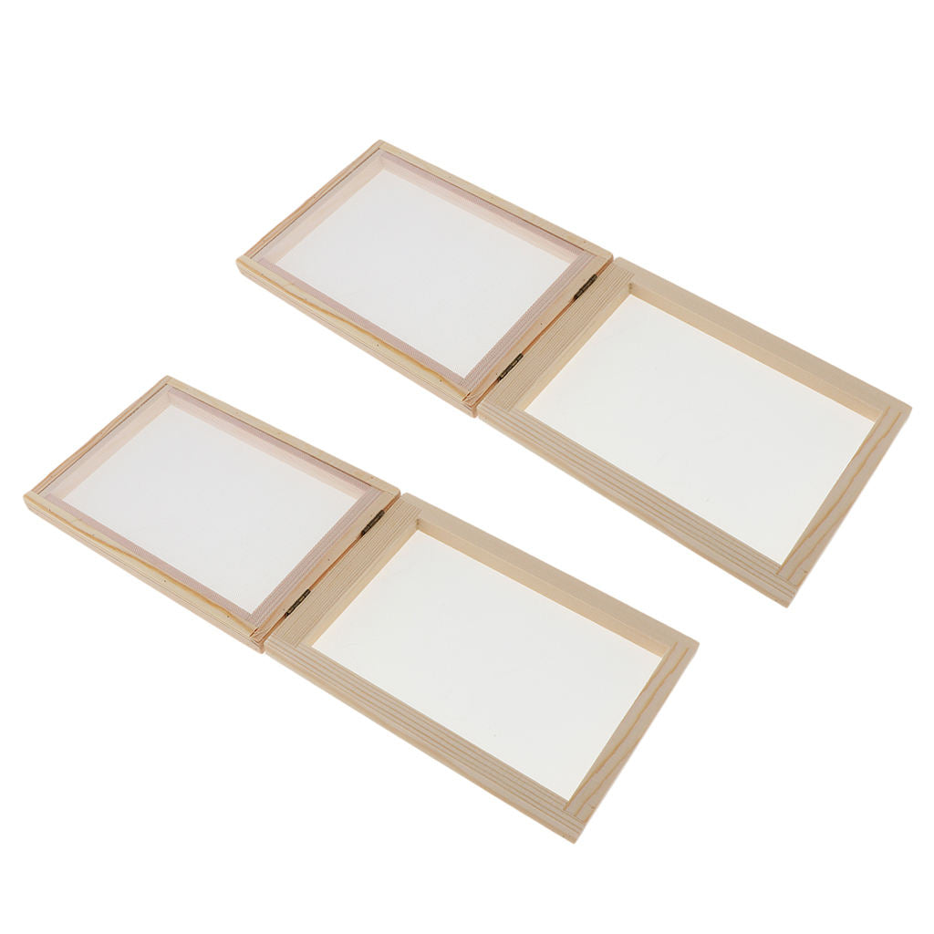 Wooden Paper Making Frame Screen Handmade Paper