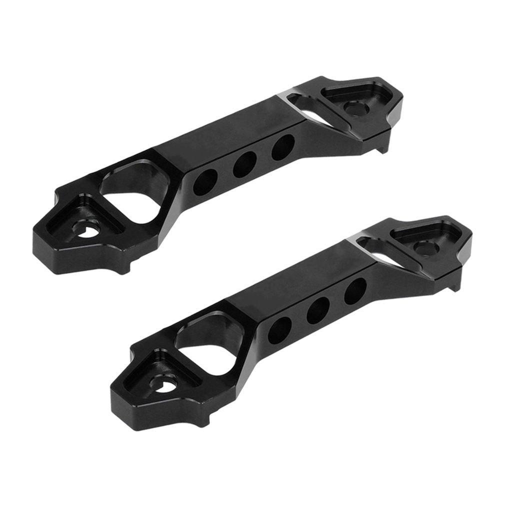 2x Universal Racing Car Battery Clamp Holder Tie Down Bracket Aluminum