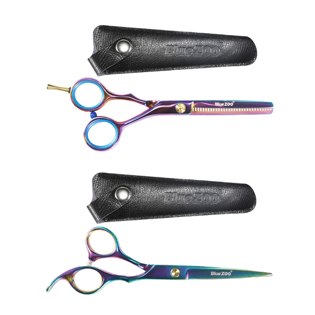Professional Salon Hair Cutting Thinning Scissors Shears Hairdressing Set