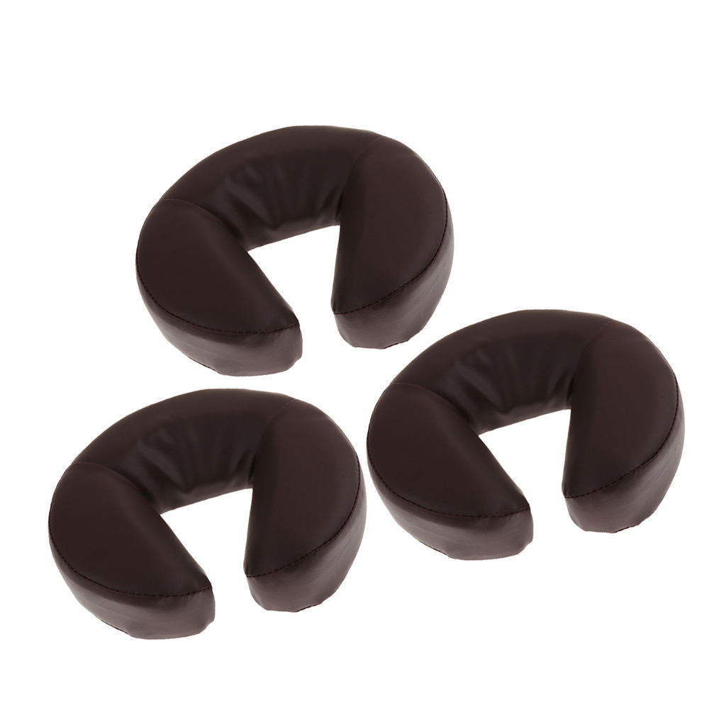3x Massage Acupuncture Table Bed Face Rest Down Cradle Cushion Pillow Pad