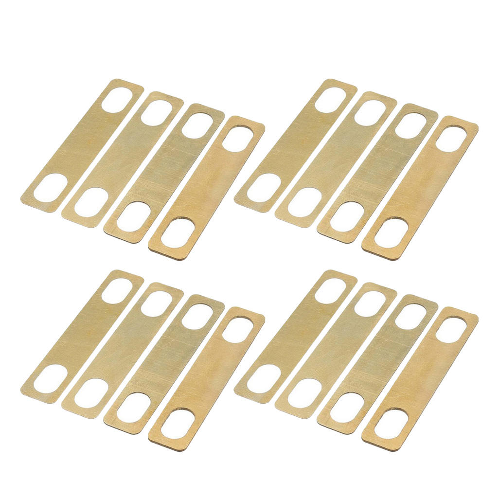For Guitar Bass Accessories Neck Shims 0.2mm 0.5mm 1mm Pack of 16