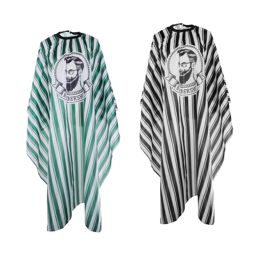 2 Pack Nylon Hairdressing Cutting Cape Waterproof Perming Salon Cape Cloak
