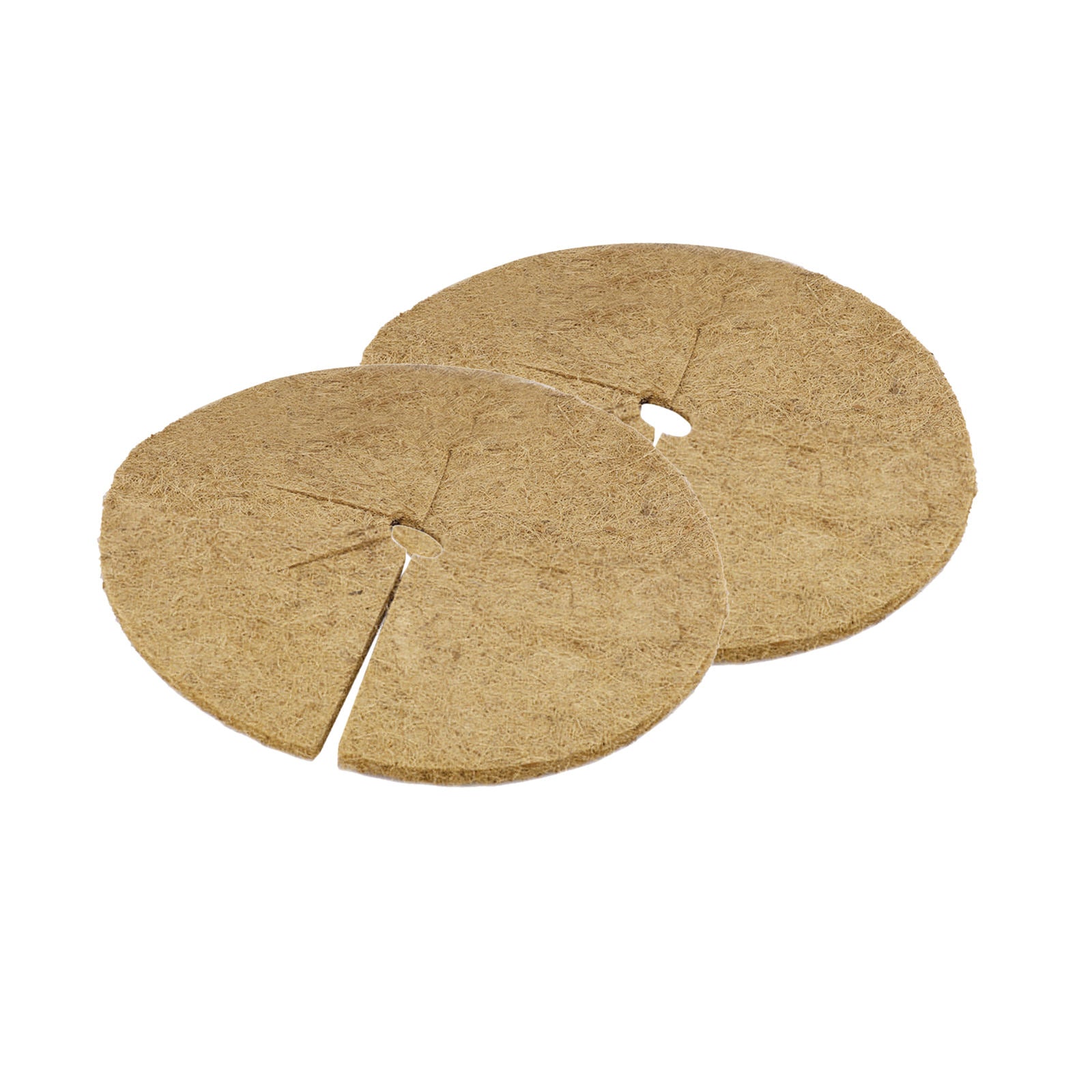 2pcs Natural Coconut Coir Mulch Mat Plant Cover Protection Frost Control 16"