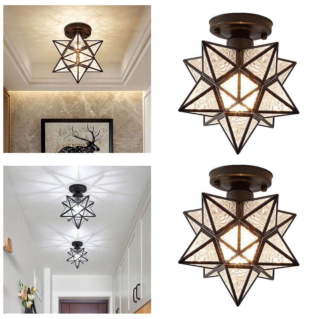 2× Ceiling Light Chandelier Dimmable for Office Hallway Balcony Decoration