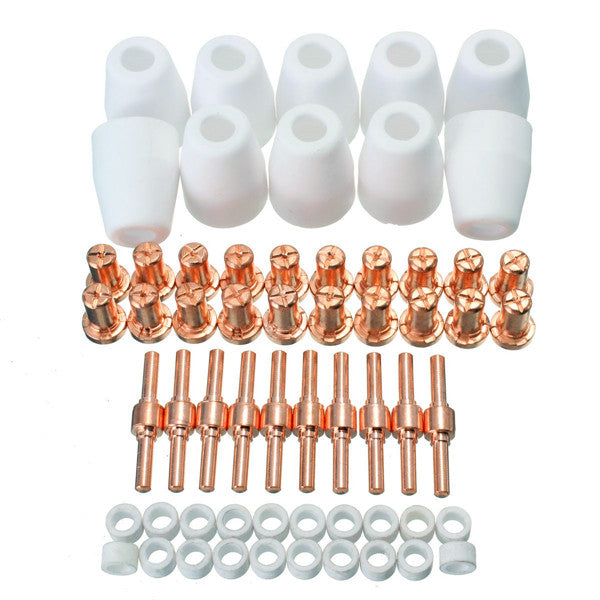 60pcs Air plasma cutting cutter Consumables Extended Fit PT31 LG40 Torch CUT-50D