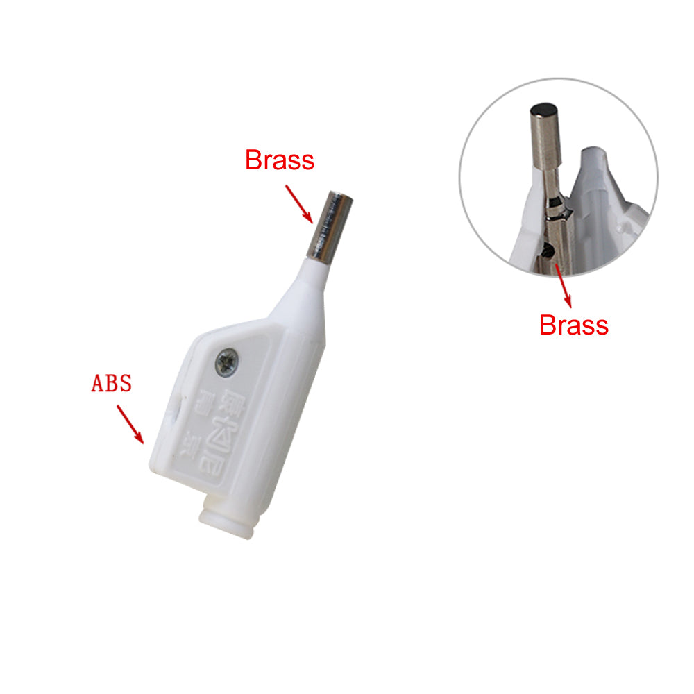 1pair 4mm Banana Male Plug & Female Jack Stackable Self-Locked Banana Plug White