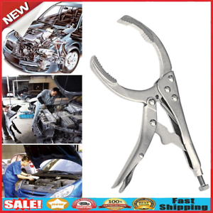 Alloy Steel Oil Filter Pliers Remover Wrench Tool Vice Locking Grip Vise @