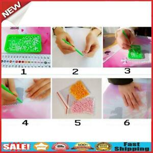 Snow Deers Elk 5D Diamond DIY Painting Craft Kit Home Decor @