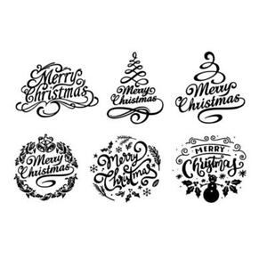 Christmas Silicone Seal Stamp DIY Scrapbooking Embossing Photo Album Paper Card