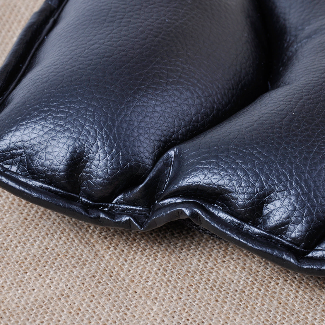 Black Luxury ALL Seat Armrest Pad Cushion Memory Foam Padded Support pillow An