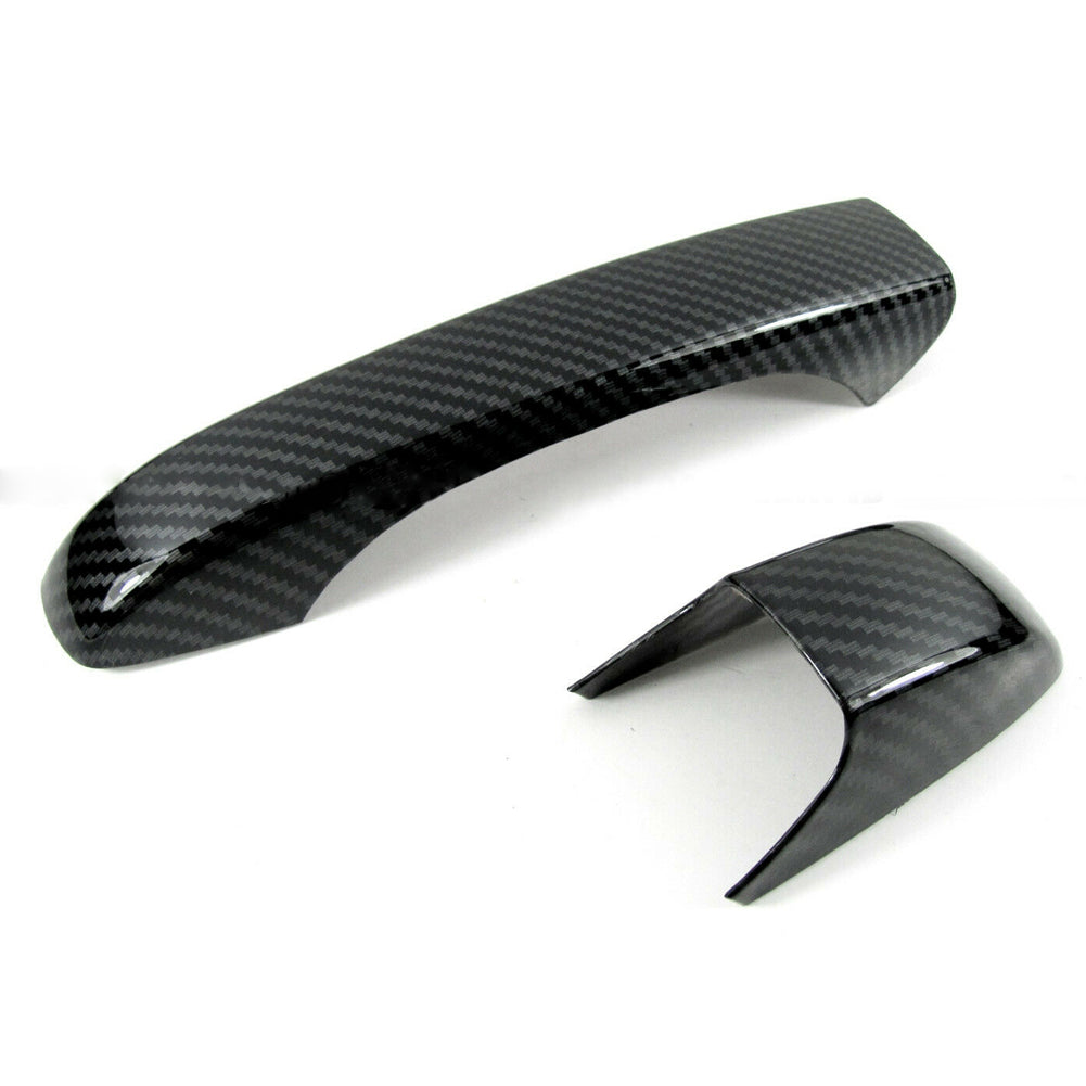 ABS Carbon Fiber Outer Door Handle Cover Trim Fit For Dodge Durango SUV 2011-20