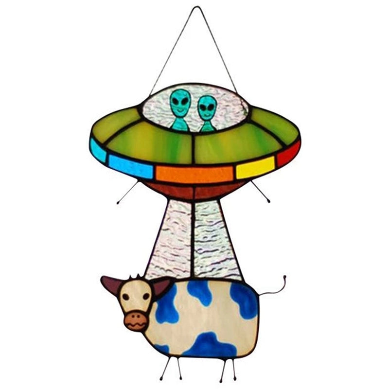 Creative Cow Pendant Ornaments Home Garden Decoration Outdoor Ornament-AlienP3P3