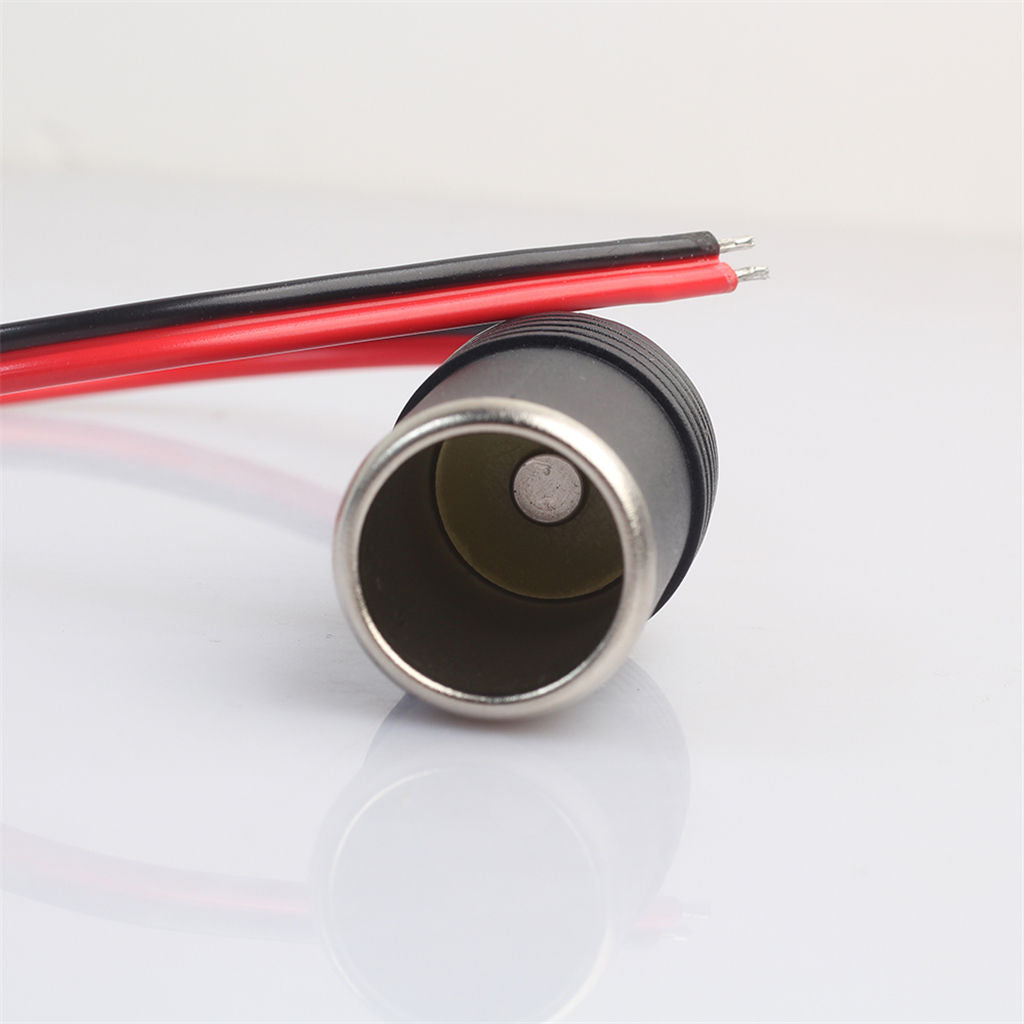 120W Cigarette Lighter Extension Power Plug Socket Connector Adapter 30cm