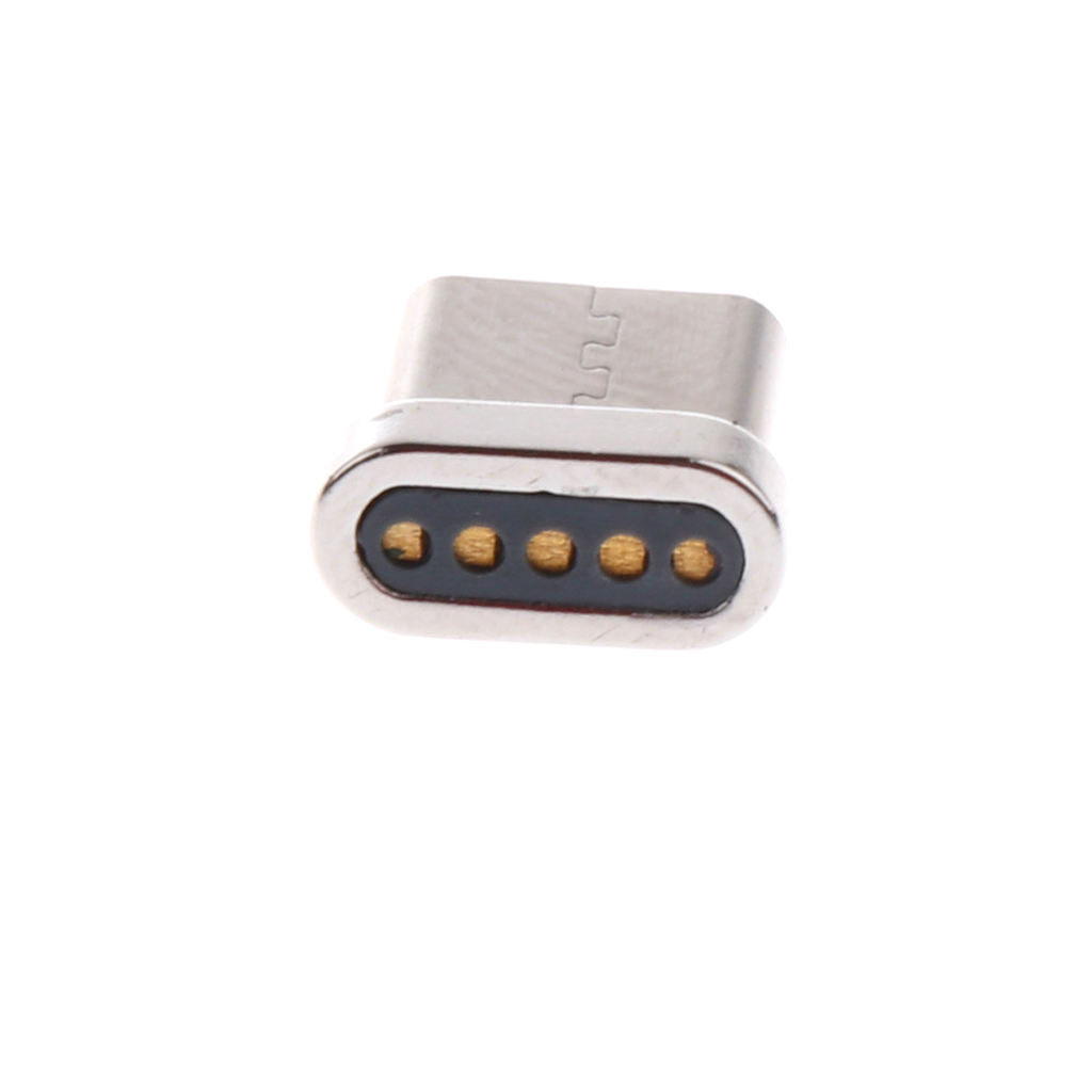 Lots 3 Universal Magnetic Type-C Tip USB Wire Adapter Charging Cord Plug