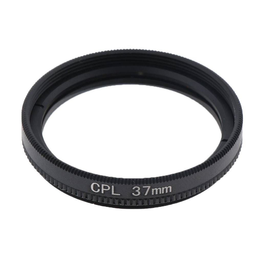 Black 37mm CPL Circular Polarizer | Lens Filter for Smart Phone Camera Acce Kit