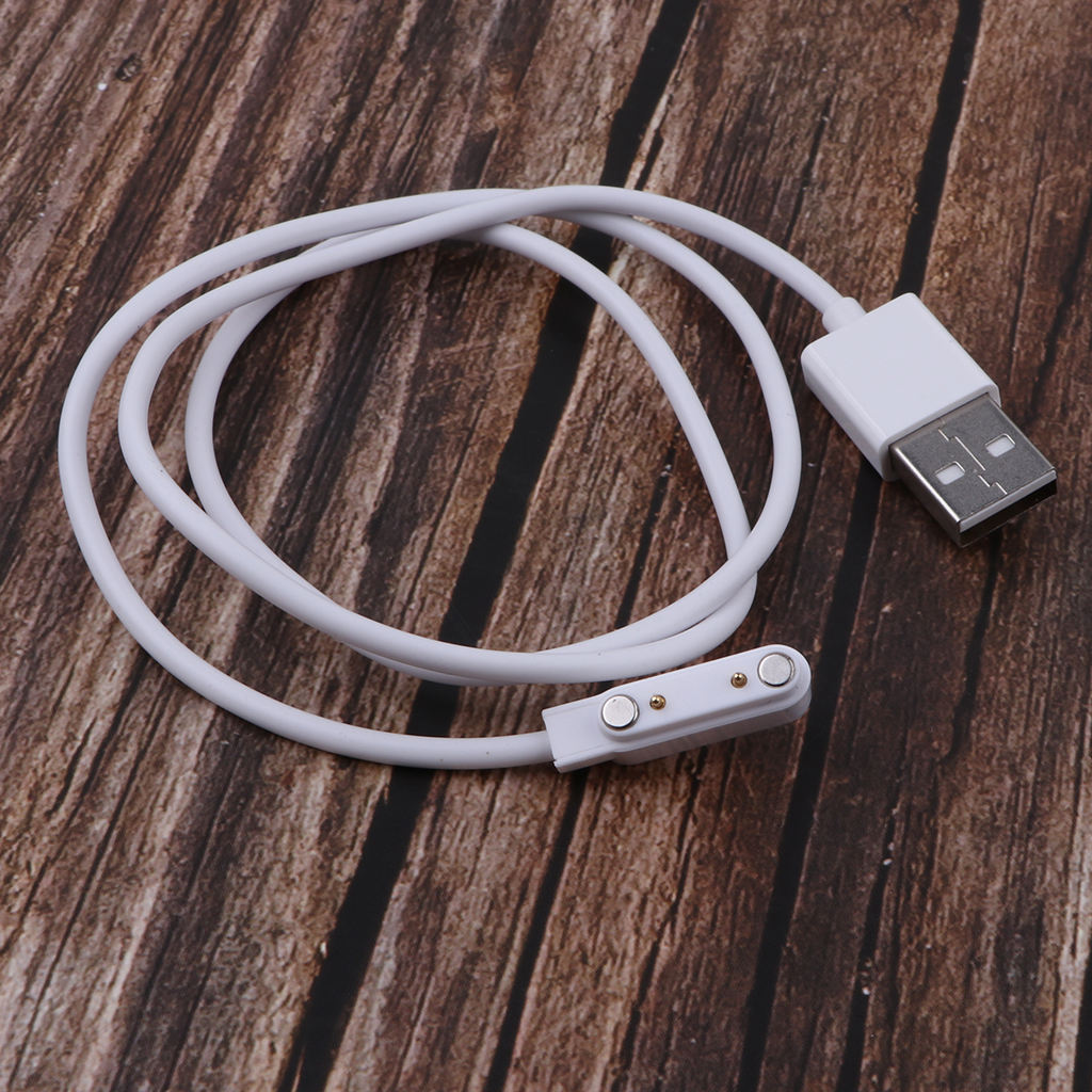 For 2 Pin Smart Watch 7.62mm Magnetic Charger Charging Pad Cable