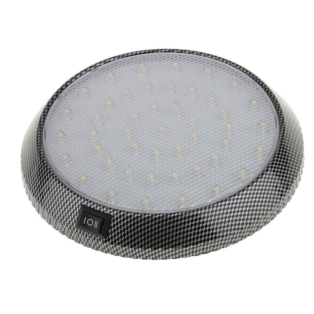 2 Pieces White DC 12V 46 LED Dome Ceiling Light for Car Truck RV Camper Boat