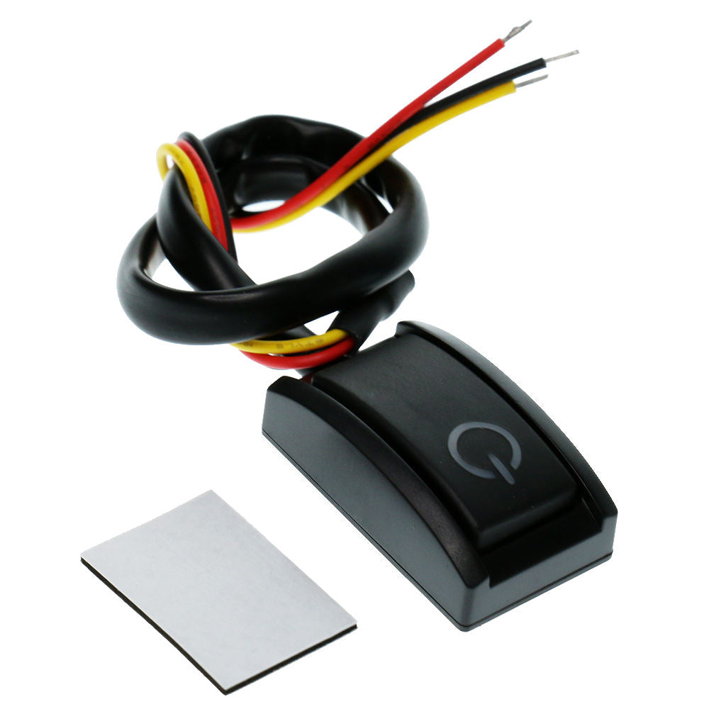 Dc12v 200ma 2.4W Car Auto Vehicle on / Off Push Button Switch for Universal