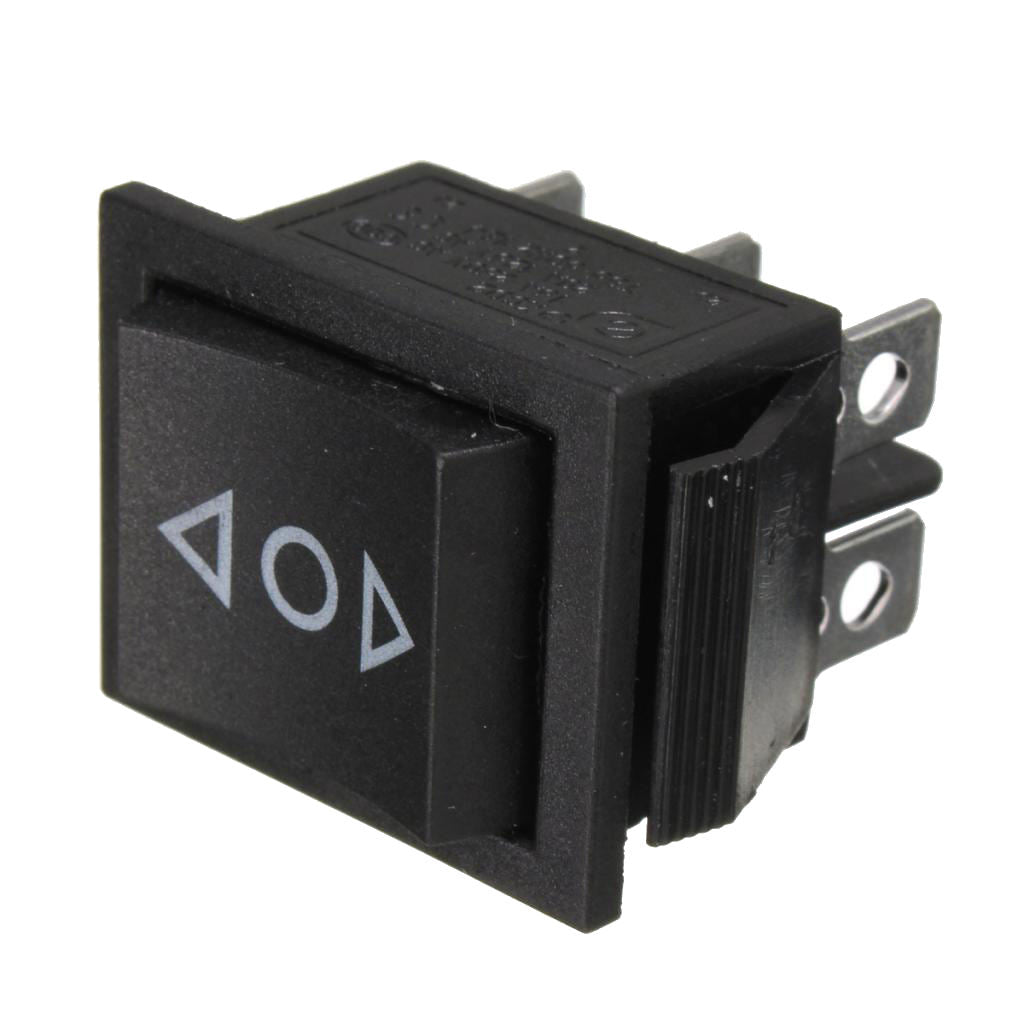AC 250V/15A 125V/20A Car Auto On/Off/On DPDT Window Actuator Rocker Switch