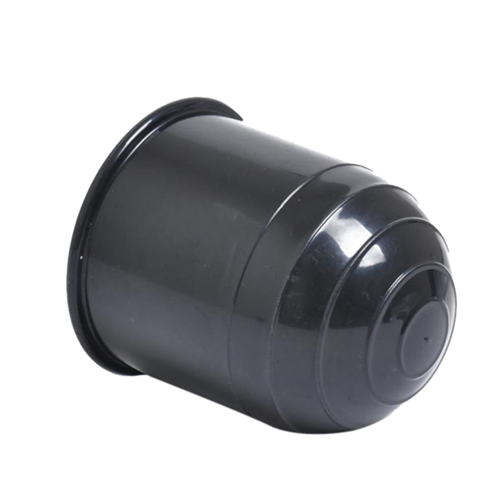 3 Pieces 50mm Black Plastic+Rubber Towing Tow Ball   Cover Car Caravan Van