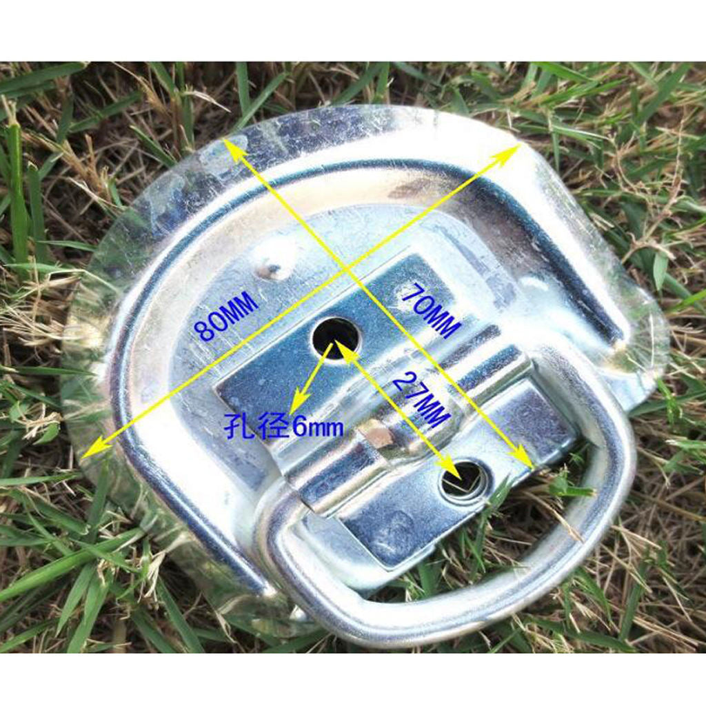 Trailers ATV RV Auto D-Ring Rope Strap Tie Down Anchor for Car Truck Parts