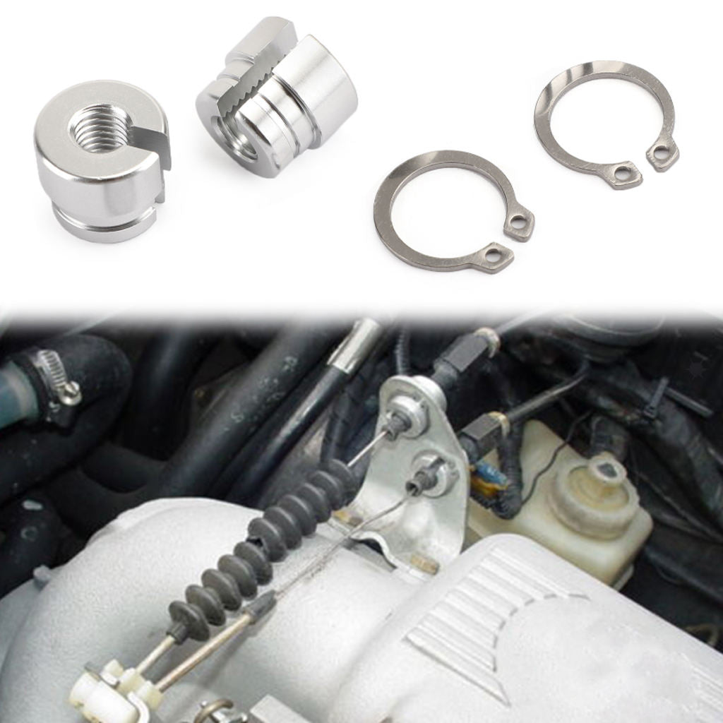 Car Billet Aluminum Throttle Cable Bushings For BMW 528 530 540 740 840 93 -1998