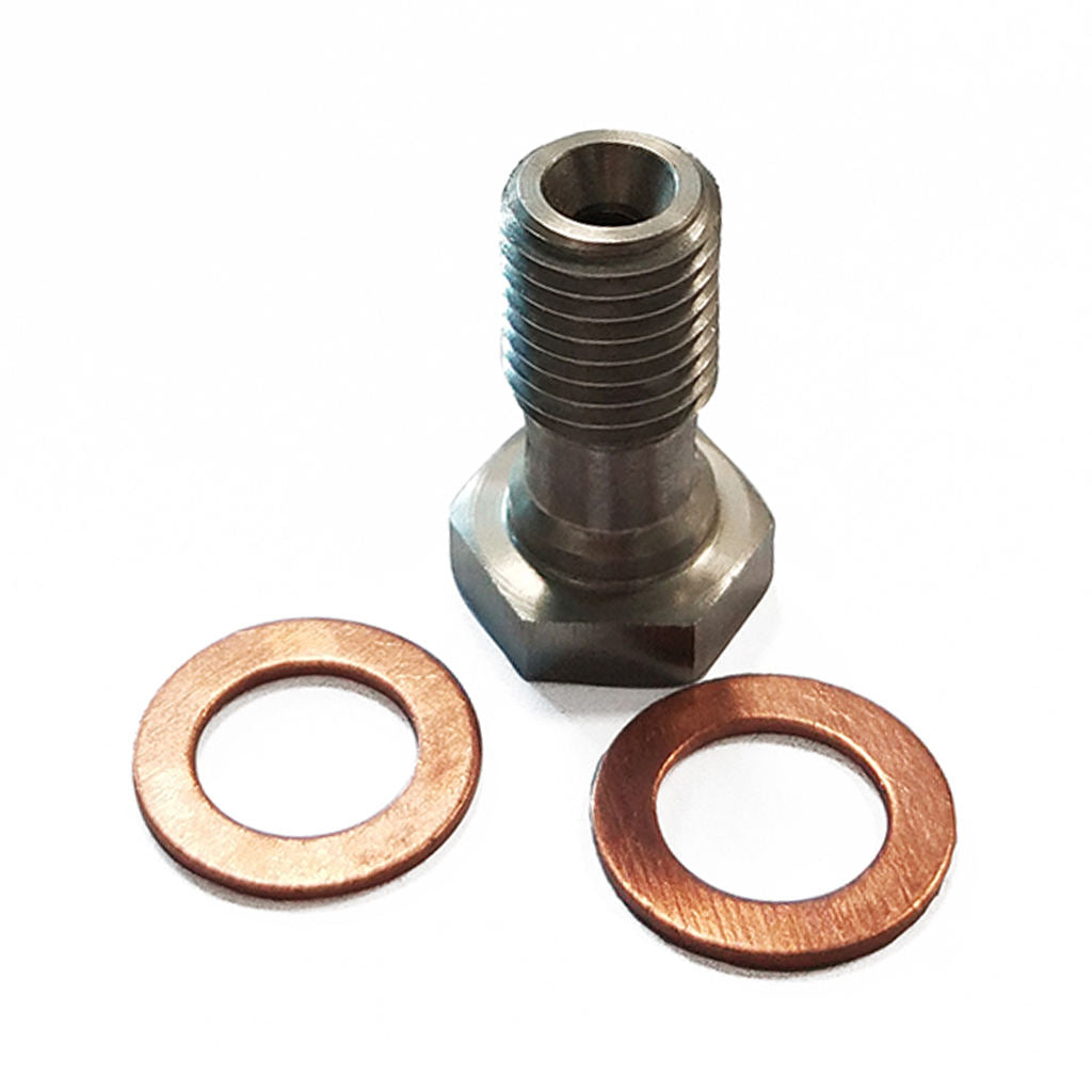 304 Stainless Steel Brake Fitting - Banjo Bolt M10x1.25 L20mm