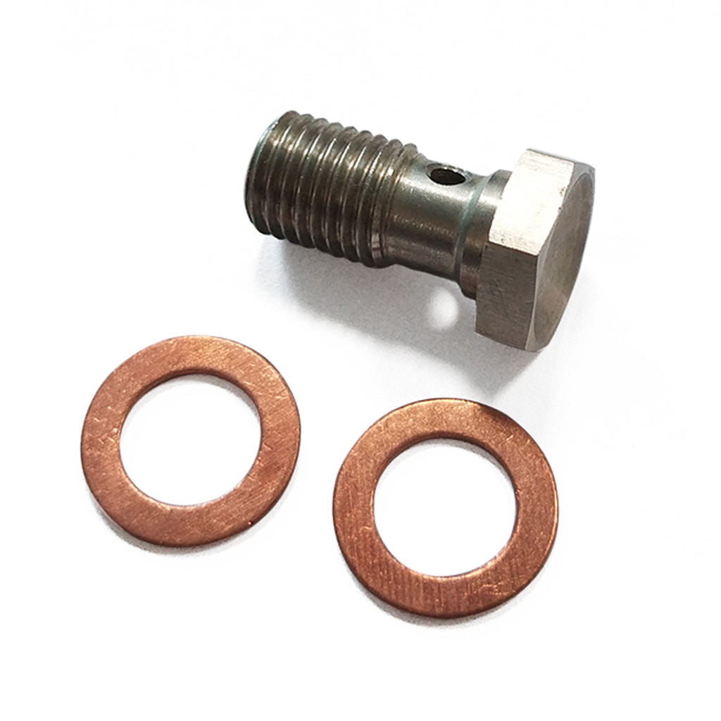 304 Stainless Steel Brake Fitting - Banjo Bolt M10x1.25 L20mm