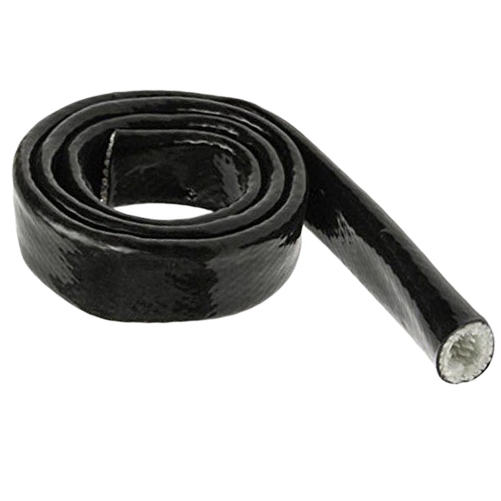 1Meter Black Fiberglass Fire Sleeve Heat Shield AN4 Cover ID:6mm for BMW E36