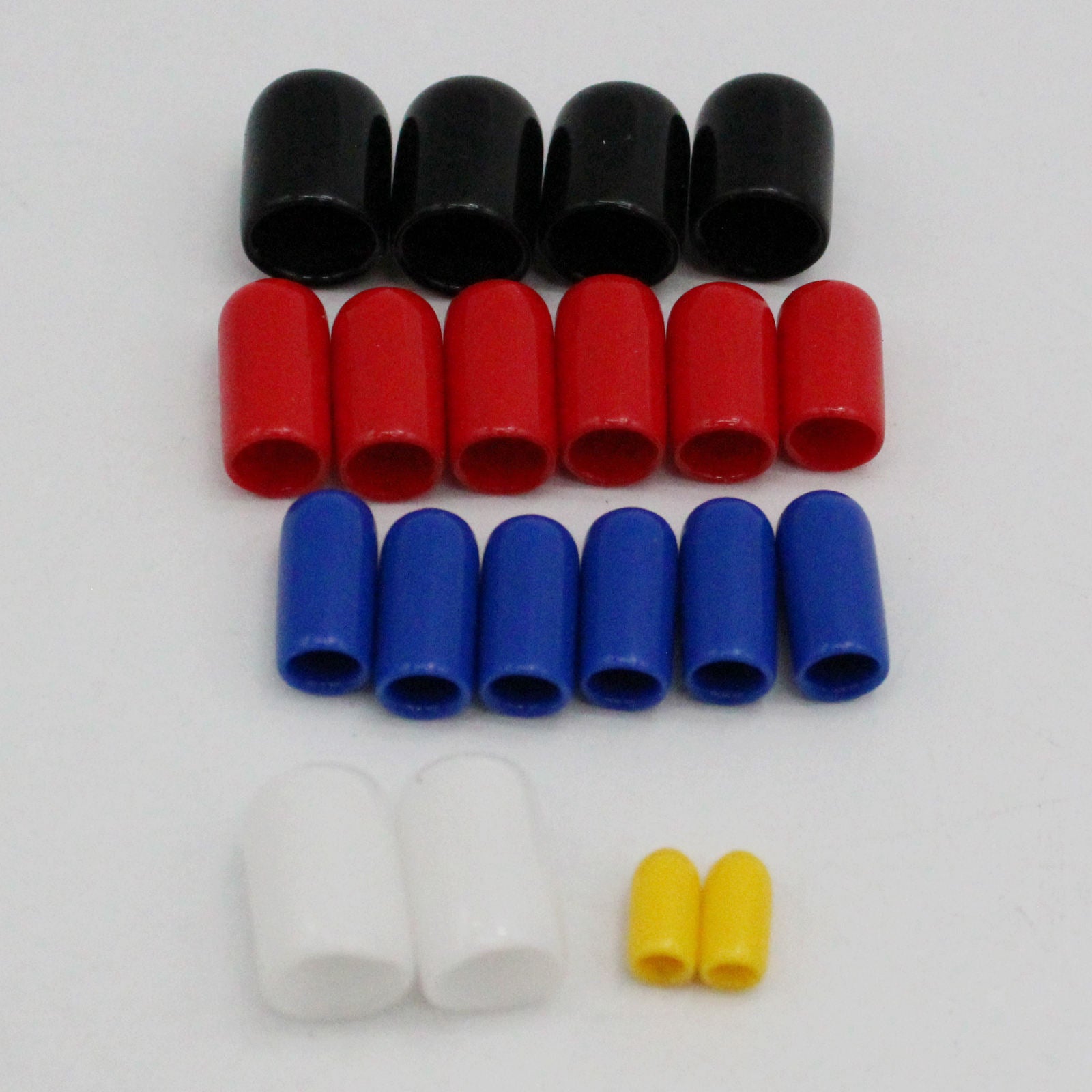 Vacuum Cap Assort 1/8" 3/16" 1/4" 3/8" 5/16" Set Kit Car Hoses & Clamps