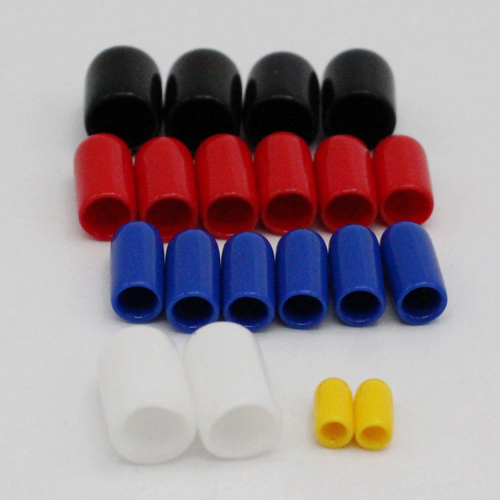 Vacuum Cap Assort 1/8" 3/16" 1/4" 3/8" 5/16" Set Kit Car Hoses & Clamps